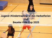 Kindertraining in den Ferien und Kinderturnier!